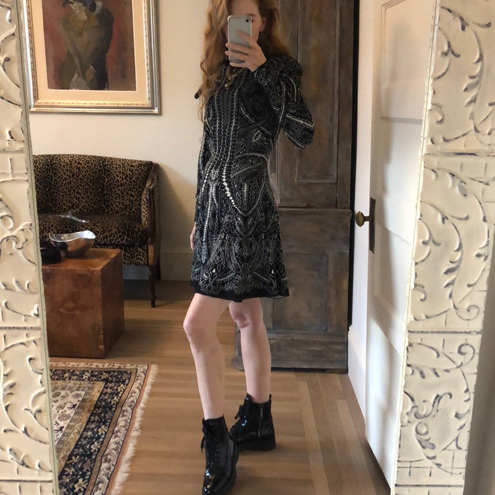 Alexander McQueen sweater fit and flare dress - Picture 4 of 10